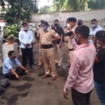 कार्यकर्त्यांना झालेल्या मारहाणीच्या निषेधार्त अभाविपची पुण्यात निदर्शने