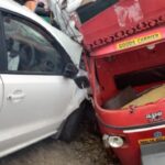 मद्यधुंद अवस्थेत कार चालवताना स्वेच्छानिवृत्ती घेतलेल्या पोलीस निरीक्षकाने सहा जणांना ठोकरले ; एकाचा मृत्यू ५ जखमी