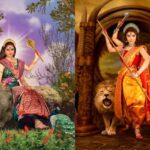 मेकअपच्या माध्यमातून सामाजिक संदेश देण्याची पल्लवी तावरे यांची नवरात्री विशेष संकल्पना