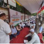 सावित्रीबाई फुले पुणे विद्यापीठ व महाविद्यालयीन अध्यापक संघटनेच्या (स्पुक्टो)वतीने धरणे आंदोलन