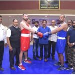 Russia's Alexander Shirobokov won the boxing competition at the Pune Festival