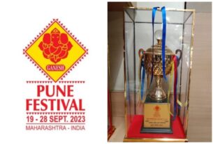 Voice of Pune Festival Trophy