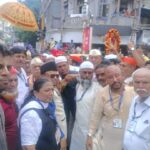 Bappa was welcomed by Muslim brothers