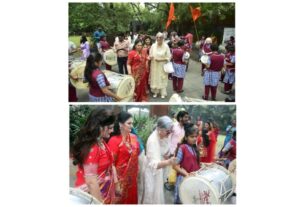 Zeenat Aman was overwhelmed by the drumming of blind girls