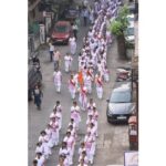 Rashtra Sevika Samiti's path sanchalan was completed with enthusiasm at 17 places