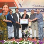 Manjusha Kanwar honored with Major Dhyan Chand Award by Indian Oi