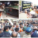 Journalist Nikhil Wagle's vehicle attacked by BJP workers