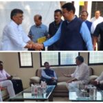 Aba Bagul visited Fadnavis and Bawankule