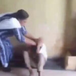 Class IX boy was brutally beaten by the teacher