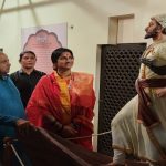 Chhatrapati Shivaji Maharaj can be conveyed to the new generation through projects like 'Shiva Srishti'
