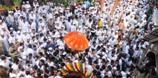 Mauli's palanquin leaves for Pandharpur