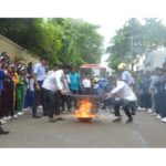 Firefighters Demonstration at Jadwar Institute