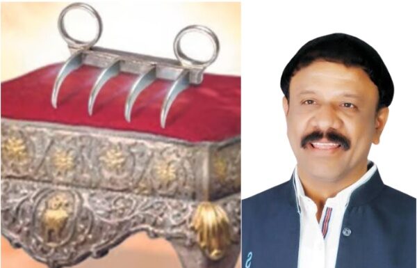 ऐतिहासिक वाघनखे शिवप्रेमींकरिता पुण्यनगरीमध्ये ठेवण्यात यावीत – श्रीनाथ भिमाले ऐतिहासिक वाघनखे शिवप्रेमींकरिता पुण्यनगरीमध्ये ठेवण्यात यावीत