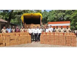 Liquor truck from Goa raided in Pune