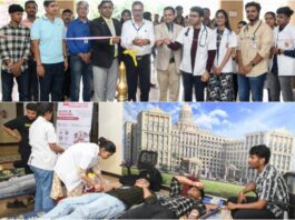 MAEER'S FOUNDATION DAY CELEBRATED THROUGH BLOOD DONATION