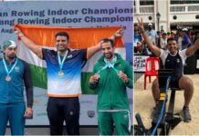 Prof. Aditya Kedari of MIT ADT University Wins Gold at Asian Indoor Rowing Championship