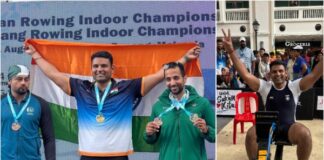 Prof. Aditya Kedari of MIT ADT University Wins Gold at Asian Indoor Rowing Championship