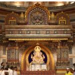 ‘दगडूशेठ’ गणपतीची सिंह रथातून थाटात मिरवणूक : श्री दत्त सांप्रदायाचे श्री ज्ञानराज महाराज माणिकप्रभू (हुमनाबाद, कर्नाटक) यांच्या हस्ते श्रीं ची प्राणप्रतिष्ठापना