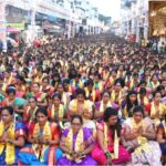 दगडूशेठ' गणपतीसमोर ३५ हजार महिलांचे अथर्वशीर्ष पठण व महाआरती