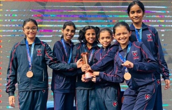 एसएफए बास्केटबॉल स्पर्धेत’ ध्रुव ग्लोबलला कांस्यपदक