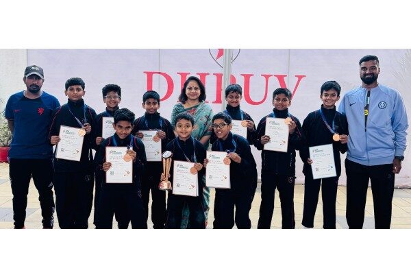एसएफए फुटबॉल टूर्नामेंट’ मध्ये ध्रुव ग्लोबल स्कूल ३र्या स्थानावर एसएफए फुटबॉल टूर्नामेंट’ मध्ये ध्रुव ग्लोबल स्कूल ३र्या स्थानावर