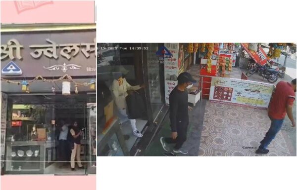 धायरीतील श्री ज्वेलर्सवर दरोडा