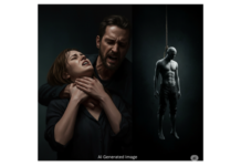 After strangling his wife to death, husband commits suicide by hanging himself