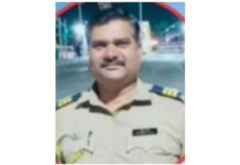 ऑन डय़ुटी पोलिसाला कंटेनरने चिरडले