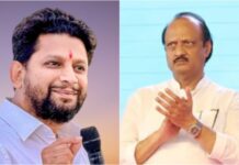 सुजय विखे यांनी केली अजित पवारांची पाठराखण