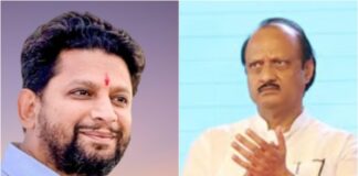 सुजय विखे यांनी केली अजित पवारांची पाठराखण