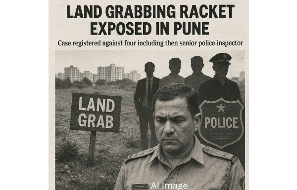 Land grabbing racket exposed in Pune: Case registered against four including then senior police inspector