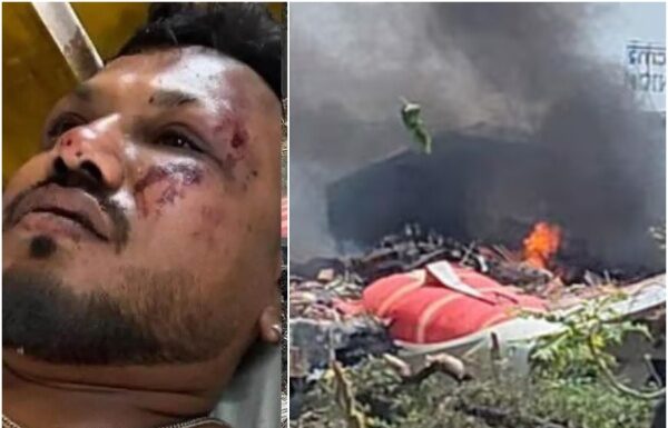 One passenger survived the Ahmedabad plane crash