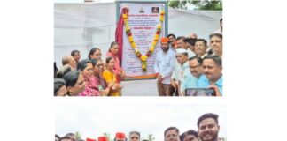 म्हाळुंगी नदीवरील श्री स्वामी समर्थ मंदिर ते श्री संतोषी माता मंदिर पर्यंतच्या नवीन पुलाचे लोकार्पण