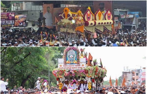 पुण्यनगरीत अवतरला भक्तीचा महासागर : माउली व तुकोबांच्या पालखीचे भक्तिभावात स्वागत पुण्यनगरीत अवतरला भक्तीचा महासागर : माउली व तुकोबांच्या पालखीचे भक्तिभावात स्वागत
