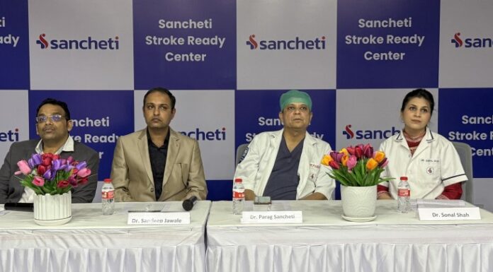 संचेती रुग्णालय आता स्ट्रोक रेडी सेंटर : ब्रेन स्ट्रोकवर मिळणार तातडीने उपचार Sancheti Hospital is now a Stroke Ready Center