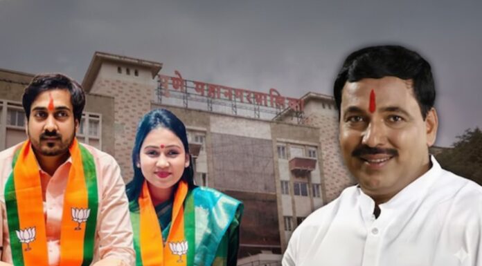 ‘तुतारी’ चिन्हावर निवडून आलेल्या आमदार बापूसाहेब पठारे यांच्या बालेकिल्ल्यातून पक्षाचे चिन्हच गायब : पठारेंच्या मुलगा, सून आणि भाचीला भाजपची उमेदवारी वडगाव शेरीत 'पठारे पॅटर्न'ची चर्चा: बापूसाहेब राष्ट्रवादीत, तर मुलगा-सून अन् भाची भाजपच्या चिन्हावर मैदानात!