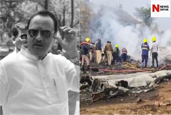 Ajit Pawar died in a plane crash Ajit Pawar died in a plane crash