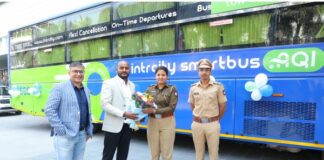 इंटरसिटी स्मार्टबसकडून पुणे-नागपूर मार्गावर भारतातील पहिली प्युरीफाईड एअर बससेवा सुरू