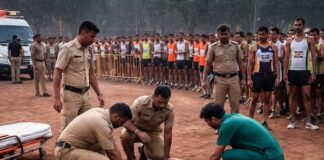 १६०० मीटर धावताना २३ वर्षीय तरुणाचा मृत्यू, बुलढाण्यातील पुरुषोत्तमचे खाकीचे स्वप्न अधुरे