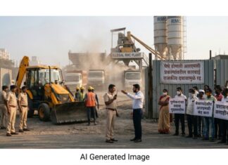 पुणे महानगरपालिका आरएमसी प्लांट कारवाई