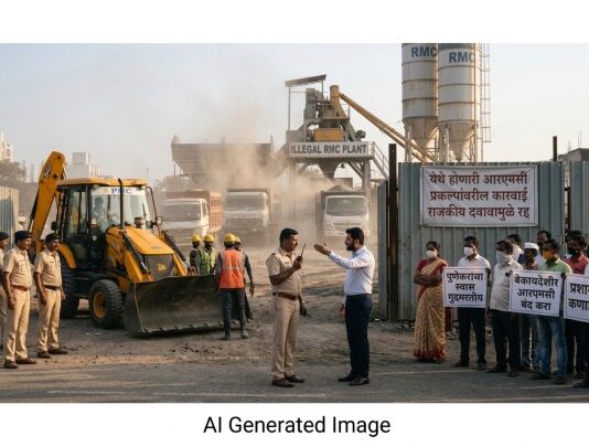 पुणे महानगरपालिका आरएमसी प्लांट कारवाई