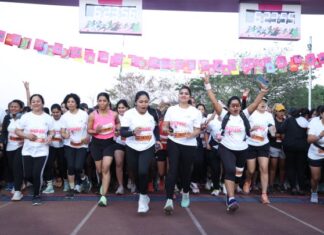 Zydus Pinkathon Pune brought together over 4500 women at the AFMC Ground on Sunday