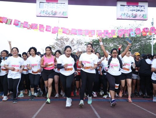 Zydus Pinkathon Pune brought together over 4500 women at the AFMC Ground on Sunday