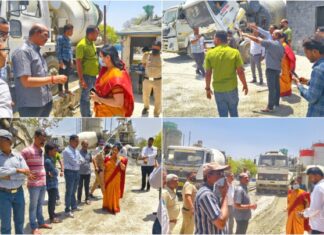 वडगाव खुर्द परिसरातील आर एम सी प्लांट त्वरीत हलवावेत - खासदार मेधा कुलकर्णी*