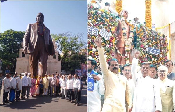 डॉ. बाबासाहेब आंबेडकर जयंती: पुण्यात आरएसएसतर्फे विविध ठिकाणी अभिवादन; गरजू विद्यार्थ्यांसाठी वही-पेन वाटप उपक्रम आरएसएस पुणे डॉ. बाबासाहेब आंबेडकर जयंती अभिवादन Slug: