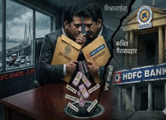 HDFC Bank MSRDC Scam