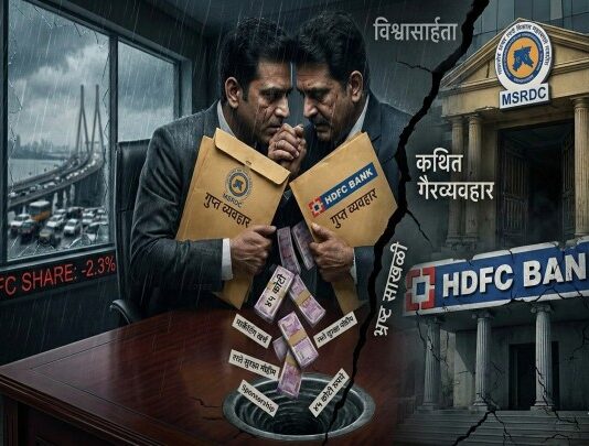 HDFC Bank MSRDC Scam