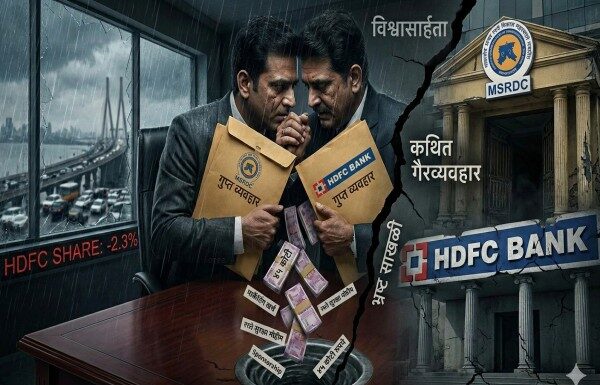 HDFC Bank MSRDC Scam
