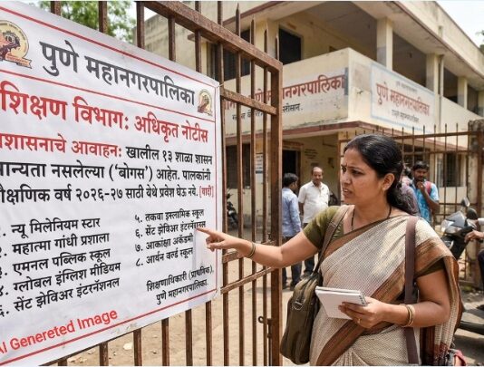 पुणे महापालिकेकडून १३ 'बोगस' शाळांची यादी जाहीर