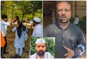 राष्ट्रवादीचे प्रवक्ते विकास लवांडे यांच्यावर शाईफेक;